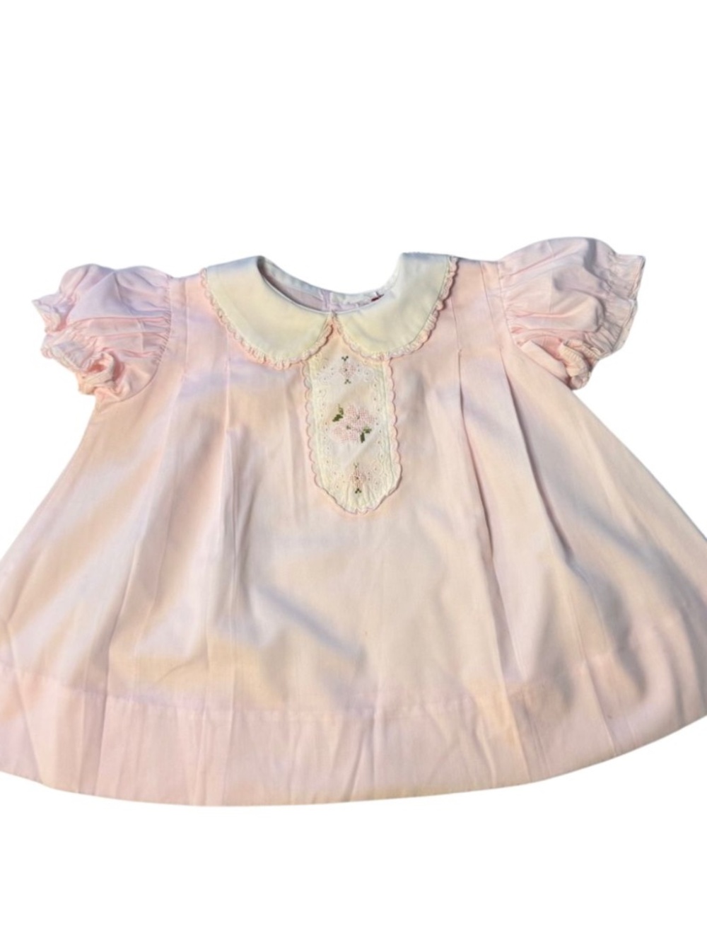 Vintage 1970s Neiman Marcus Pink Girl Dress 9 to 12 mo Excellent Condition